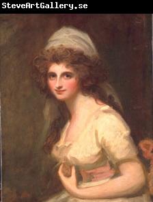 George Romney Emma Hart, later Lady Hamilton, in a White Turban